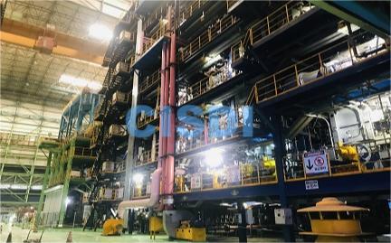 鞍鋼冷軋1號連續(xù)熱鍍鋁鋅機(jī)組退火爐